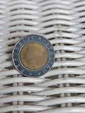 Moneta 500 lire 1995 con