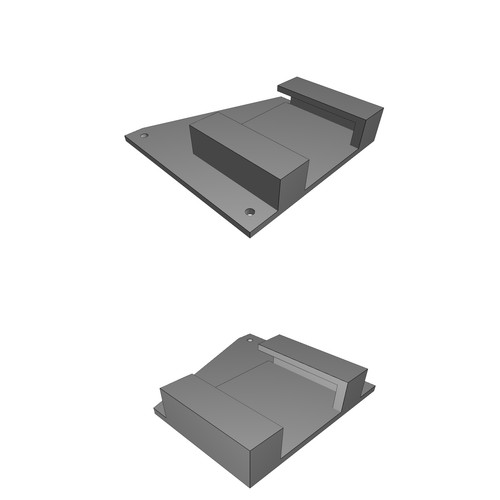 Staffa supporto hard disk vesa - supporto,