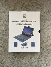Custodia Tucano (gancio) con tastiera Wireless. Per TABLET 11" e APPLE PRO 11"