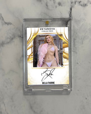 Bella Thorne Trading Card Fanart Autografo Firma Da Collezione