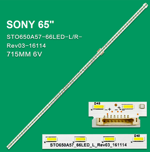 Kit barre strip led tv - 2,