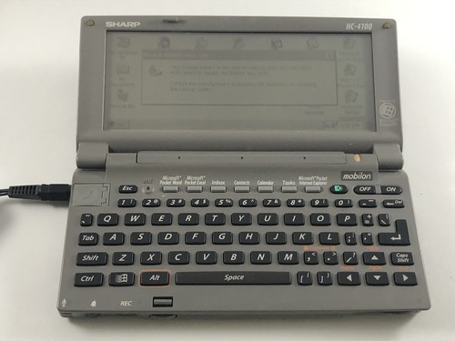 Raro pda vintage sharp 4100 - raro,