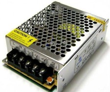 ALIMENTATORE TRASFORMATORE STABILIZZATO SWITCH TRIMMER 220V-12V 2,5 A AMPERE