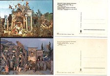 13 Cartoline Antiche Presepe Napoletano permanente del ‘700 
