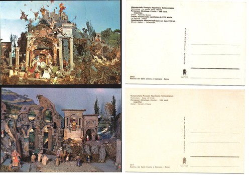 Cartoline antiche presepe - antiche,