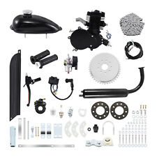 80CC 2 Tempi Gas Moteur Motore Ausiliario Bici Benzina Bike Engine Kit