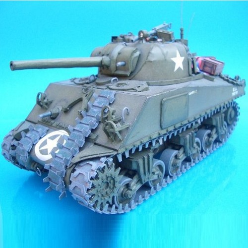 Modellino carta carro armato