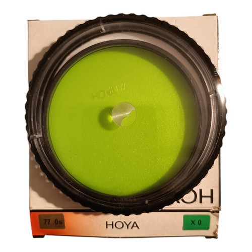 Hoya filtro giallo verde - 77,
