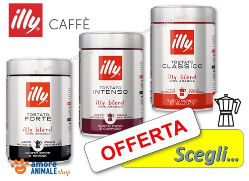 Caffè illy macinato per moka - caffè,