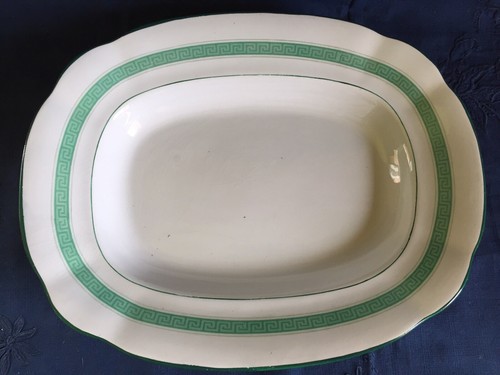 1874 antico vassoio villeroy - vassoio, &