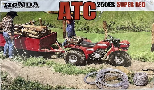 Honda big red 250 atc - big, es