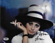SOPHIA LOREN Signed