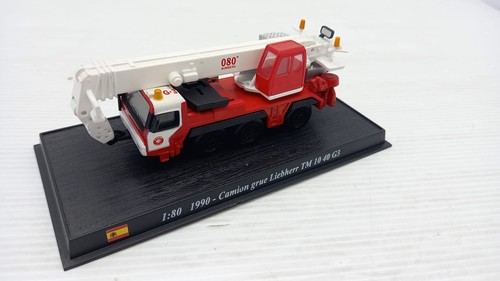 Deld37 camion gru liebherr - gru,