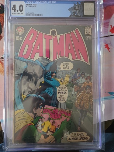 Batman 222 comics - batman,