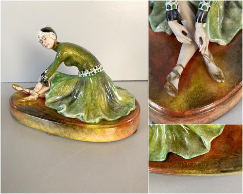 Scultura statuina ceramica - scultura,