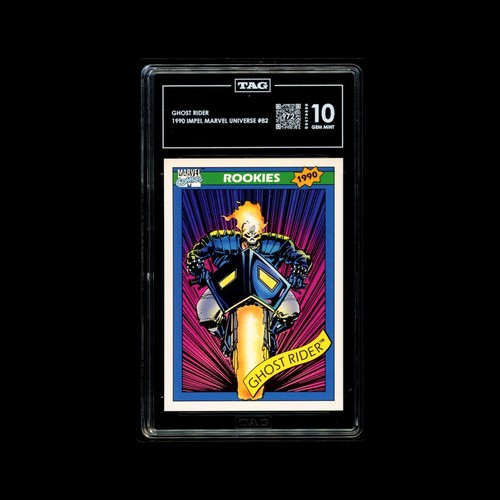1990 marvel univers ghost - marvel,