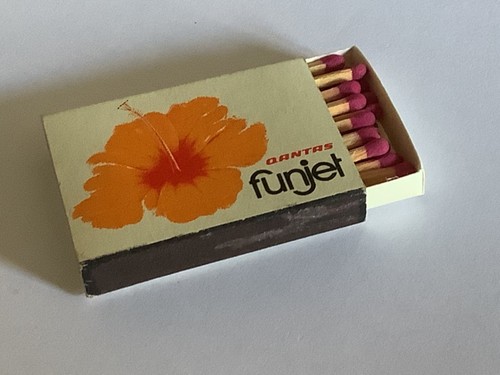 Qantas funjet slim matchbox - matchbox,