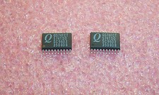 QTY (10) QS74FCT574TSO QUALITY SEMI SOIC-20 8 bit REGISTER 74FCT574 NOS