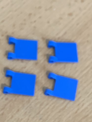 Lego bandiera pirata blu - x, 2