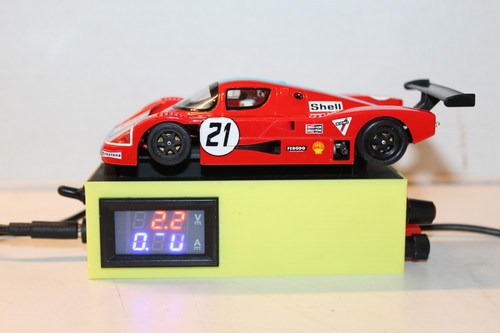 Slot car base - slot,