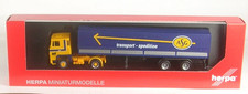 Scania 141 Pianale Rimorchio ASG (Svezia/Stoccolma) 1:87 Herpa