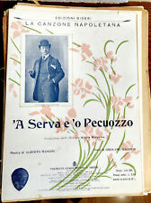 SPARTITO  'A SERVA e 'o