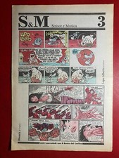 S&M STRISCE E MUSICA n.3 Resto Carlino Anni '80 Fumetti BONVI JACOVITTI DIABOLIK