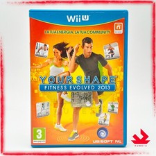 YOUR SHAPE FITNESS EVOLVED 2013 🎁 IDEA REGALO 🇮🇹 ITA NINTENDO WII U ZUMBA FIT