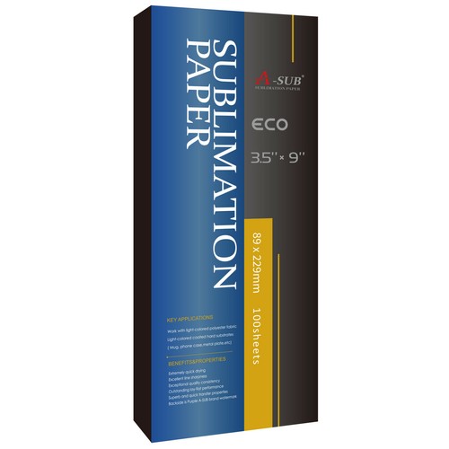 Carta sublimazione sub 5x9 - carta, a-sub