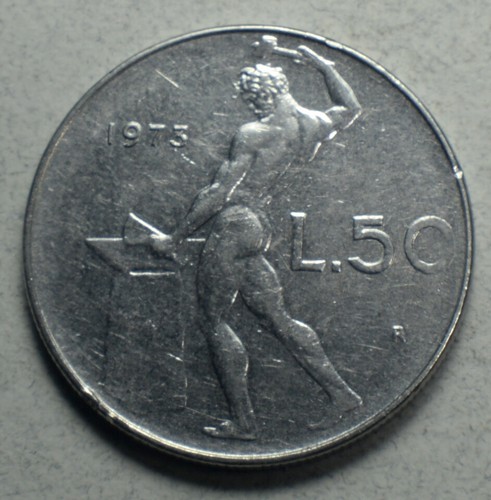 Italy lire 1973 95 - italy, km#95.1