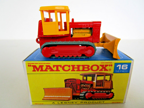 Trattore bulldozer matchbox - bulldozer,