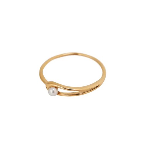 Anello perle sottili donna - di,