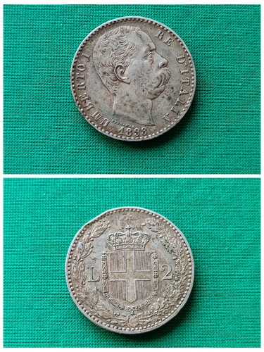Italia umberto 2 lira - d'italia.umberto,