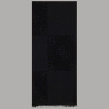 Guess sciarpa nera 80X180