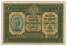 2 LIRE CASSA VENETA DEI