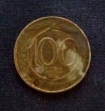 100 LIRE 1996