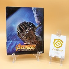 Avengers Infinity War Blu-Ray Steelbook Cartoncino danneggiato