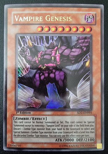Vampire genesis - yu-gi-oh!,