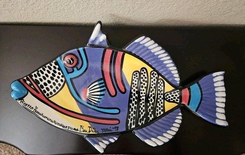 Pesce vintage ben diller - pesce,