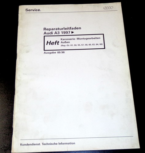 Werkstatthandbuch audi - werkstatthandbuch, 3