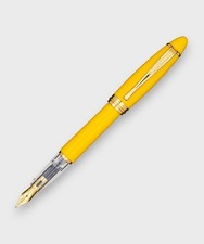 Aurora Ipsilon Demo Colors penna stilografica M, giallo, finiture cromate B09.DY