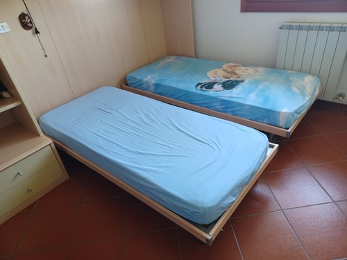 Letti singoli doghe con - letti,