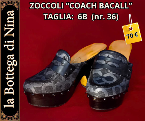 Zoccoli coach bacall donna - zoccoli,