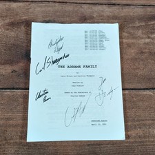 Scritta Famiglia Addams