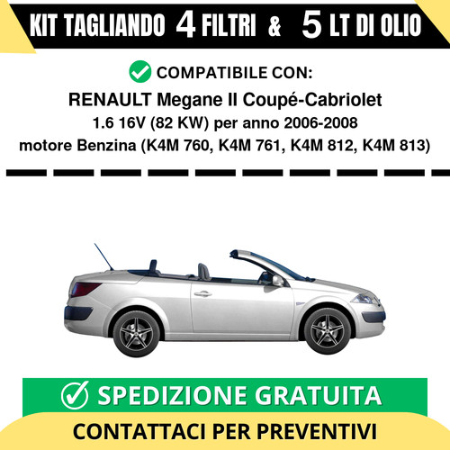 Tagliando per renault megane - tagliando,