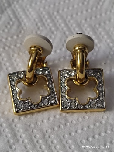 Swarovski orecchini clip - swarovski, swan