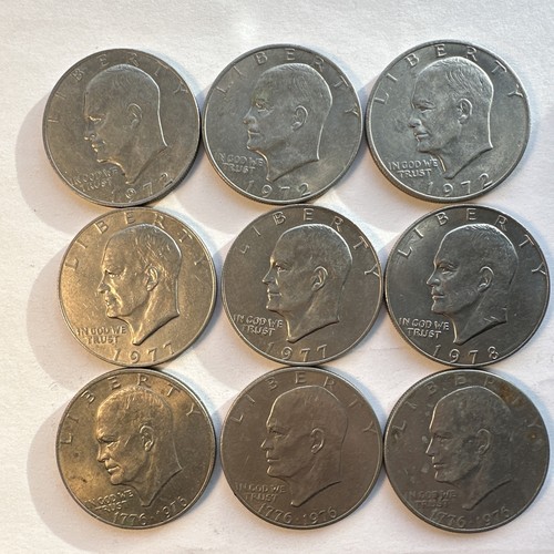 1972 1977 eisenhower moneta - 1972-1977, da