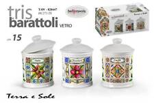 SET 3 Barattoli Sale Zucchero