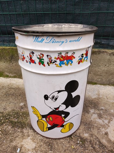 Bidone latta walt disney - latta,