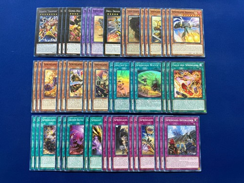 Complete springans - yu-gi-oh!,